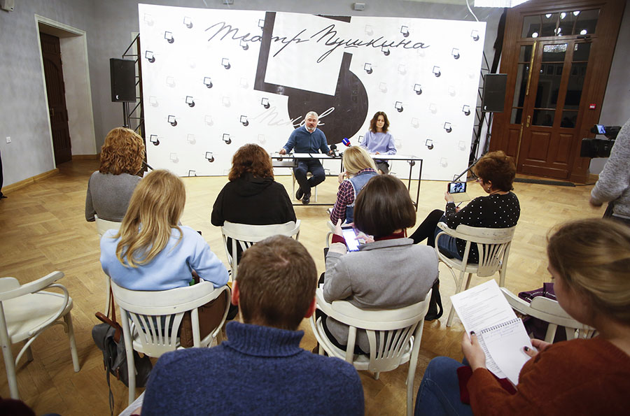 В Пскове прошла пресс-конференция с организаторами XXV Пушкинского театрального фестиваля